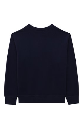 Детский хлопковый свитшот POLO RALPH LAUREN синего цвета по цене 8615 руб., арт. 323851011 | Фото 2 Детский хлопковый свитшот POLO RALPH LAUREN синего цвета, арт. 323851011 | Фото 2 (Материал внешний: Хлопок, Синтетический материал; Мальчики Кросс-КТ: Толстовка-одежда; Рукава: Длинные; Ростовка одежда: 13 - 15 лет | 158 см, 10 - 11 лет | 140 - 146см, 9 лет | 134 см, 16 лет | 164 см)