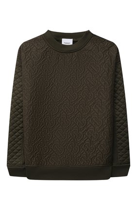 Детский хлопковый свитшот BURBERRY хаки цвета по цене 20200 руб., арт. 8043946 | Фото 1 Детский хлопковый свитшот BURBERRY хаки цвета, арт. 8043946 | Фото 1 (Рукава: Длинные; Материал внешний: Хлопок; Мальчики Кросс-КТ: Толстовка-одежда; Ростовка одежда: 10 - 11 лет | 140 - 146см, 12 лет | 152 см, 16 лет | 164 см, 3 года | 98 см, 4 года | 104 см, 6 лет | 116 см, 8 лет | 128 см)
