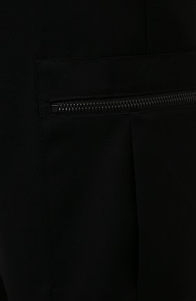 Мужские шерстяные джоггеры Z ZEGNA черного цвета, арт. 2ZF283/73V2C2 | Фото 5 (Материал внешний: Шерсть; Длина (брюки, джинсы): Стандартные; Силуэт М (брюки): Джоггеры; Стили: Кэжуэл)