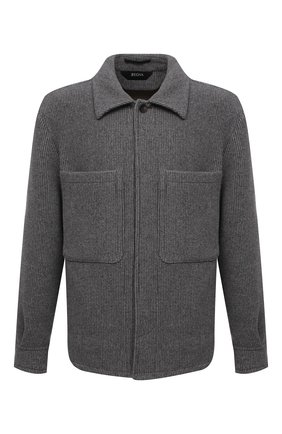 Мужская шерстяная куртка Z ZEGNA серого цвета по цене 89950 руб., арт. 289731/1DXCG0 | Фото 1 Мужская шерстяная куртка Z ZEGNA серого цвета, арт. 289731/1DXCG0 | Фото 1 (Длина (верхняя одежда): Короткие; Материал внешний: Шерсть; Рукава: Длинные; Кросс-КТ: Куртка; Мужское Кросс-КТ: шерсть и кашемир)