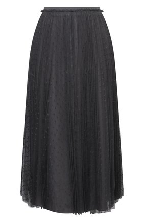Женская юбка REDVALENTINO серого цвета по цене 52400 руб., арт. WR0RAC20/428 | Фото 1 Женская юбка REDVALENTINO серого цвета, арт. WR0RAC20/428 | Фото 1 (Материал внешний: Синтетический материал; Материал подклада: Синтетический материал; Длина Ж (юбки, платья, шорты): Миди; Женское Кросс-КТ: Юбка-одежда; Стили: Романтичный)