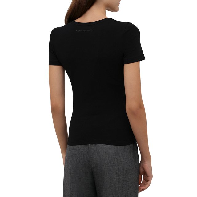 фото Хлопковая футболка emporio armani