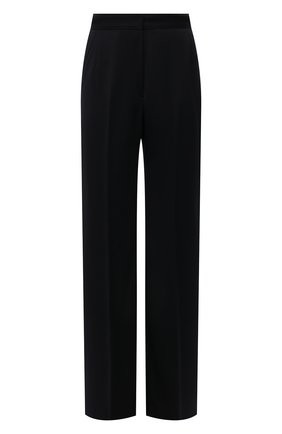 Женские шерстяные брюки DRIES VAN NOTEN черного цвета по цене 57400 руб., арт. 212-010915-3231 | Фото 1 Женские шерстяные брюки DRIES VAN NOTEN черного цвета, арт. 212-010915-3231 | Фото 1 (Материал подклада: Вискоза; Материал внешний: Шерсть; Длина (брюки, джинсы): Удлиненные; Женское Кросс-КТ: Брюки-одежда; Силуэт Ж (брюки и джинсы): Расклешенные; Стили: Кэжуэл)