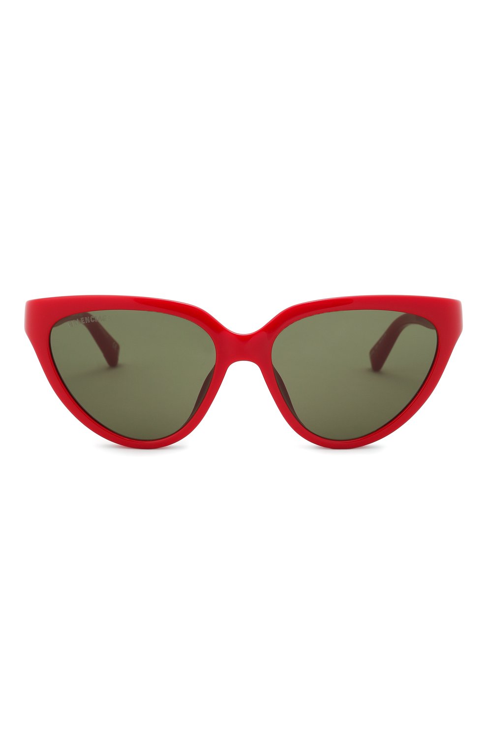 Женские солнцезащитные очки BALENCIAGA красного цвета, арт. BB0149S 004 | Фото 3 (Материал: Пластик; Тип очков: С/з; Оптика Гендер: оптика-женское; Очки форма: Cat-eye)