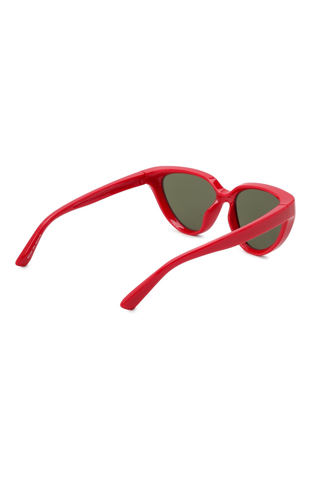 Женские солнцезащитные очки BALENCIAGA красного цвета, арт. BB0149S 004 | Фото 4 (Материал: Пластик; Тип очков: С/з; Оптика Гендер: оптика-женское; Очки форма: Cat-eye)