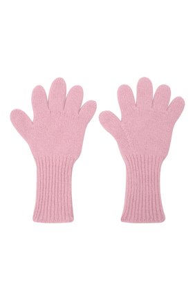 Детские кашемировые перчатки GIORGETTI CASHMERE розового цвета, арт. MB1699/4A | Фото 2 (Материал: Кашемир, Шерсть, Текстиль)