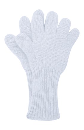 Детские кашемировые перчатки GIORGETTI CASHMERE голубого цвета по цене 6560 руб., арт. MB1699/8A | Фото 1 Детские кашемировые перчатки GIORGETTI CASHMERE голубого цвета, арт. MB1699/8A | Фото 1 (Материал: Шерсть, Кашемир)