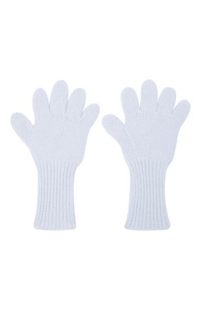 Детские кашемировые перчатки GIORGETTI CASHMERE голубого цвета по цене 6560 руб., арт. MB1699/8A | Фото 2 Детские кашемировые перчатки GIORGETTI CASHMERE голубого цвета, арт. MB1699/8A | Фото 2 (Материал: Шерсть, Кашемир)