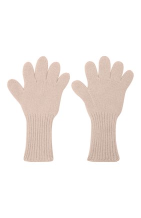 Детские кашемировые перчатки GIORGETTI CASHMERE бежевого цвета по цене 6560 руб., арт. MB1699/8A | Фото 2 Детские кашемировые перчатки GIORGETTI CASHMERE бежевого цвета, арт. MB1699/8A | Фото 2 (Материал: Шерсть, Кашемир)