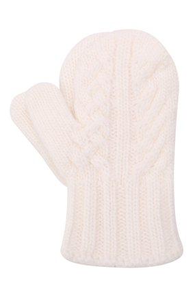 Детские кашемировые варежки GIORGETTI CASHMERE кремвого цвета по цене 7465 руб., арт. MB1824/4A | Фото 1 Детские кашемировые варежки GIORGETTI CASHMERE кремвого цвета, арт. MB1824/4A | Фото 1 (Материал: Кашемир, Шерсть)
