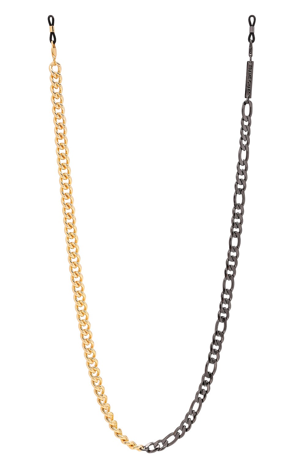 Женские цепочка для очков FRAME CHAIN золотого цвета, арт. MIX IT UP BLACK AND YELL0W G0LD | Фото 1 (Тип очков: Цепочка; Оптика Гендер: оптика-женское)