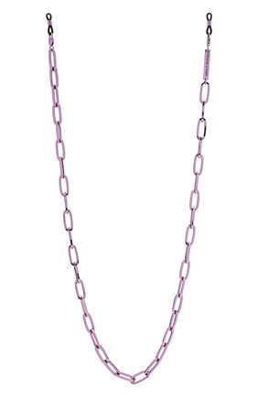 Женские цепочка для очков FRAME CHAIN фиолетового цвета по цене 18900 руб., арт. R0N LILAC | Фото 1 Женские цепочка для очков FRAME CHAIN фиолетового цвета, арт. R0N LILAC | Фото 1 (Тип очков: Цепочка; Оптика Гендер: оптика-женское)