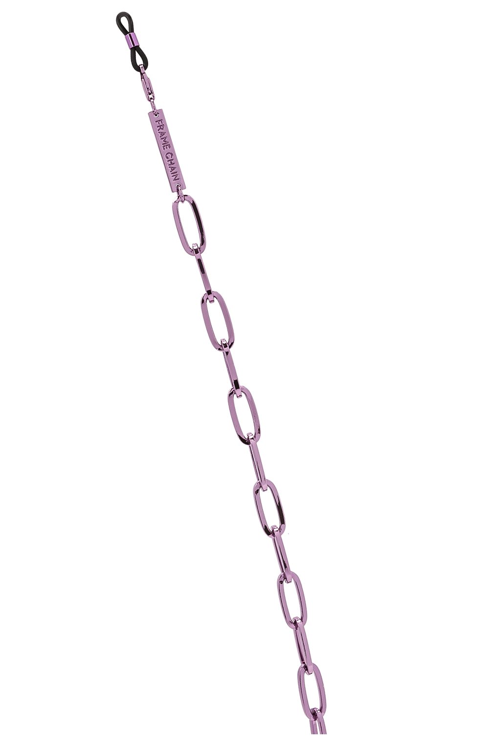 Женские цепочка для очков FRAME CHAIN фиолетового цвета, арт. R0N LILAC | Фото 3 (Тип очков: Цепочка; Оптика Гендер: оптика-женское)