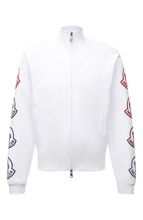 Мужской хлопковая толстовка MONCLER белого цвета по цене 73500 руб., арт. G2-091-8G000-47-899FL | Фото 1 Мужской хлопковая толстовка MONCLER белого цвета, арт. G2-091-8G000-47-899FL | Фото 1 (Материал внешний: Хлопок; Мужское Кросс-КТ: Толстовка-одежда; Стили: Спорт-шик; Длина (для топов): Стандартные; Рукава: Длинные)