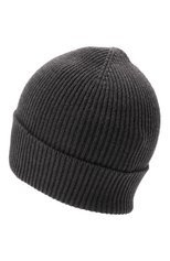 Мужская шерстяная шапка MONCLER темно-серого цвета, арт. G2-091-3B705-00-A9342 | Фото 2 (Материал: Текстиль, Шерсть; Кросс-КТ: Трикотаж)