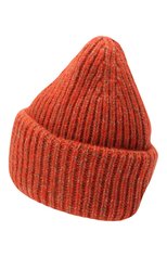 Мужская шапка из шерсти и кашемира MONCLER оранжев ого цвета, арт. G2-091-3B000-49-M1209 | Фото 2 (Материал: Текстиль, Шерсть; Кросс-КТ: Трикотаж)