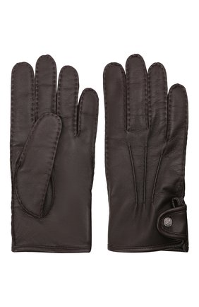 Мужские кожаные перчатки ERMENEGILDO ZEGNA коричневого цвета по цене 49150 руб., арт. Z2G10G/G2A | Фото 2 Мужские кожаные перчатки ERMENEGILDO ZEGNA коричневого цвета, арт. Z2G10G/G2A | Фото 2 (Мужское Кросс-КТ: Кожа и замша)
