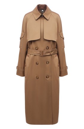 Женский хлопковый тренч sigwell BURBERRY бежевого цвета по цене 189000 руб., арт. 8044478 | Фото 1 Женский хлопковый тренч sigwell BURBERRY бежевого цвета, арт. 8044478 | Фото 1 (Длина (верхняя одежда): Длинные; Материал внешний: Хлопок; Рукава: Длинные; Материал подклада: Хлопок; Стили: Кэжуэл)