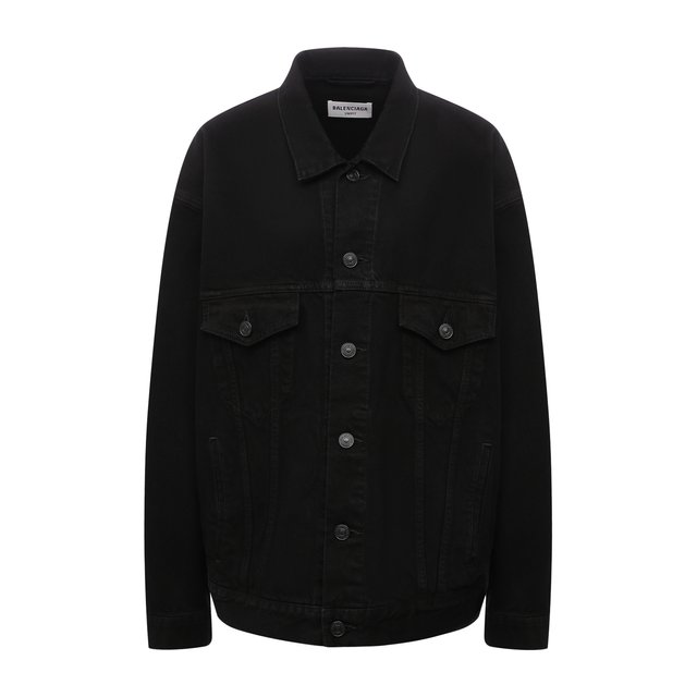 Джинсовая куртка Balenciaga Чёрный 675206/TEW05 5596398