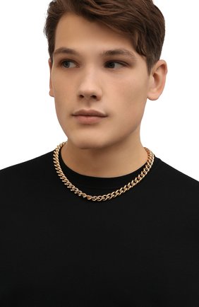 Женское колье FRAME CHAIN разноцветного цвета по цене 0 руб., арт. H00KY YELL0W AND WHITE G0LD | Фото 3 Женское колье FRAME CHAIN разноцветного цвета, арт. H00KY YELL0W AND WHITE G0LD | Фото 3 (Материал: Металл)