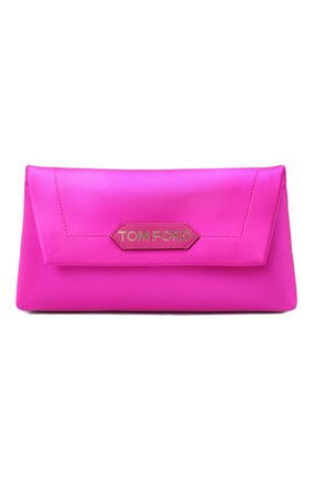 Женская сумка label small TOM FORD фуксия цвета по цене 103500 руб., арт. L1504T-TSA005 | Фото 1 Женская сумка label small TOM FORD фуксия цвета, арт. L1504T-TSA005 | Фото 1 (Сумки-технические: Сумки top-handle; Материал: Текстиль; Размер: small)