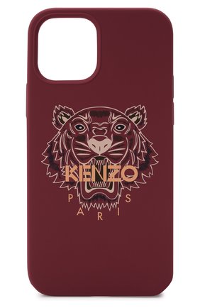 Чехол для iphone 12/12 pro KENZO бордового цвета по цене 4900 руб., арт. FB6C0KXIITI0 | Фото 1 Чехол для iphone 12/12 pro KENZO бордового цвета, арт. FB6C0KXIITI0 | Фото 1