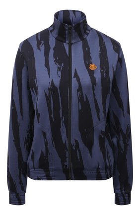 Женский кардиган KENZO синего цвета по цене 35300 руб., арт. FB62BL7744CA | Фото 1 Женский кардиган KENZO синего цвета, арт. FB62BL7744CA | Фото 1 (Материал внешний: Синтетический материал; Рукава: Длинные; Длина (для топов): Стандартные; Стили: Спорт-шик; Женское Кросс-КТ: Кардиган-одежда, Толстовка-спорт)