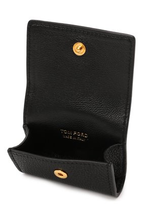 Кожаный чехол для airpods pro TOM FORD черного цвета по цене 42650 руб., арт. S0408T-LCL095 | Фото 4 Кожаный чехол для airpods pro TOM FORD черного цвета, арт. S0408T-LCL095 | Фото 4 (Материал: Натуральная кожа)