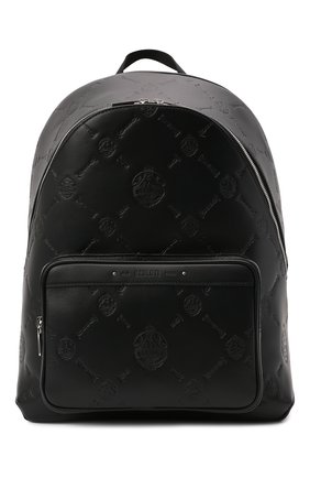 Мужской кожаный рюкзак BERLUTI черного цвета, арт. M224719 | Фото 1 (Материал: Натуральная кожа, Текстиль; Ремень/цепочка: На ремешке; Размер: large; Стили: Классический)
