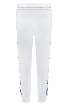 Мужские хлопковые джоггеры MONCLER белого цвета по цене 56100 руб., арт. G2-091-8H000-11-899FL | Фото 1 Мужские хлопковые джоггеры MONCLER белого цвета, арт. G2-091-8H000-11-899FL | Фото 1 (Материал внешний: Хлопок; Длина (брюки, джинсы): Стандартные; Силуэт М (брюки): Джоггеры; Стили: Спорт-шик; Кросс-КТ: Спорт; Мужское Кросс-КТ: Брюки-трикотаж)
