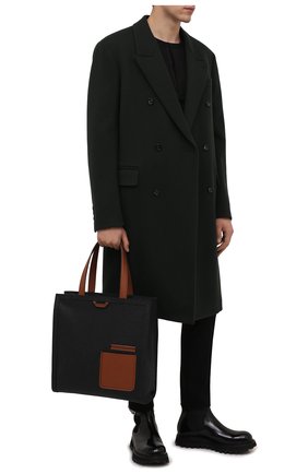 Мужская текстильная сумка-шопер ERMENEGILDO ZEGNA темно-серого цвета по цене 89950 руб., арт. C1771X-LHUTE | Фото 2 Мужская текстильная сумка-шопер ERMENEGILDO ZEGNA темно-серого цвета, арт. C1771X-LHUTE | Фото 2 (Материал: Текстиль; Размер: large)