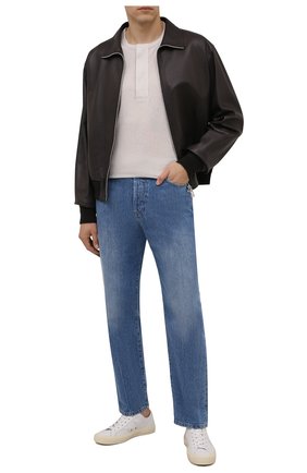 Мужская лонгслив из хлопка и кашемира ERMENEGILDO ZEGNA бежевого цвета по цене 62600 руб., арт. UY387/716 | Фото 2 Мужская лонгслив из хлопка и кашемира ERMENEGILDO ZEGNA бежевого цвета, арт. UY387/716 | Фото 2 (Материал внешний: Кашемир, Шерсть, Хлопок; Принт: Без принта; Рукава: Длинные; Стили: Кэжуэл; Длина (для топов): Стандартные)
