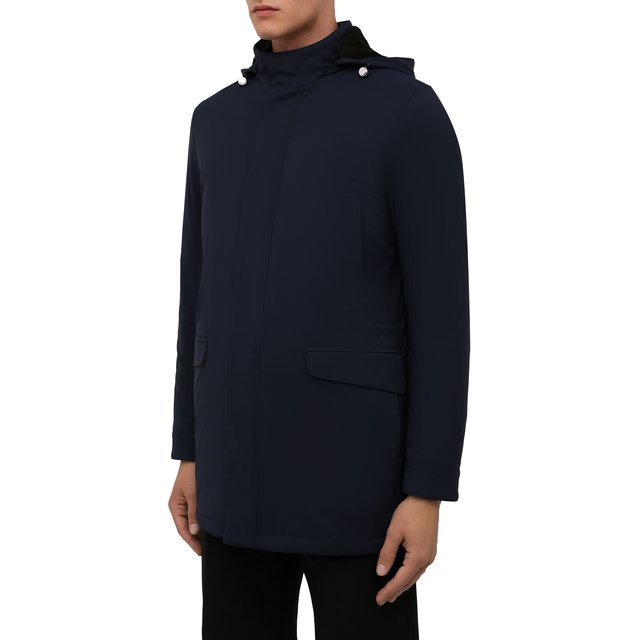 фото Куртка с меховой отделкой andrea campagna