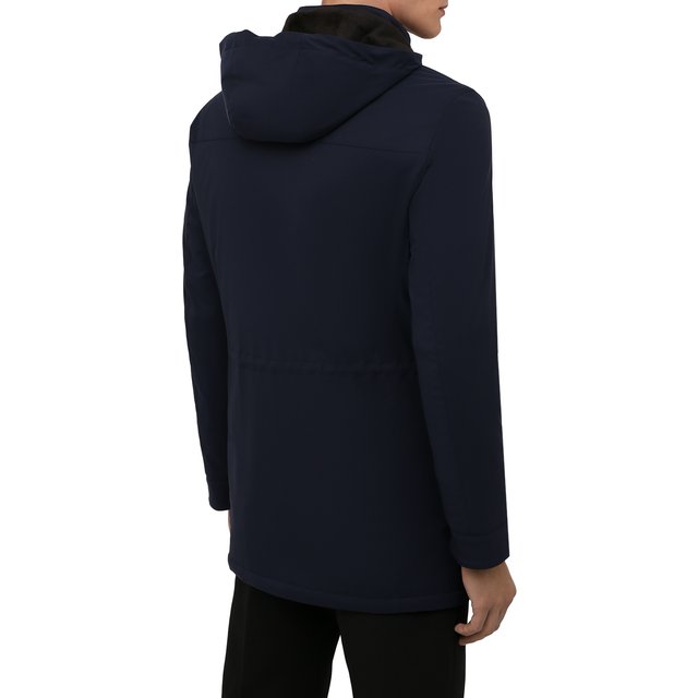 фото Куртка с меховой отделкой andrea campagna