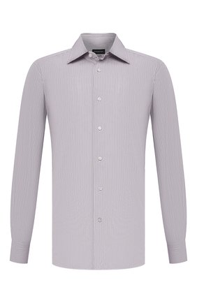 Мужская хлопковая сорочка ERMENEGILDO ZEGNA темно-розового цвета по цене 32350 руб., арт. 201217/9MS0PA | Фото 1 Мужская хлопковая сорочка ERMENEGILDO ZEGNA темно-розового цвета, арт. 201217/9MS0PA | Фото 1 (Рукава: Длинные; Материал внешний: Хлопок; Длина (для топов): Стандартные; Случай: Формальный; Стили: Классический; Манжеты: На пуговицах; Принт: Полоска; Воротник: Кент)