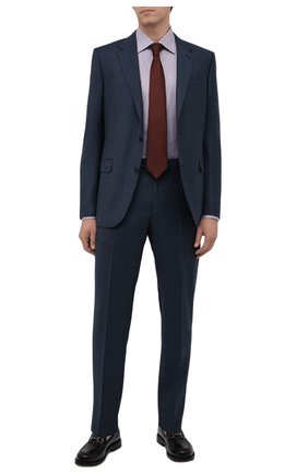 Мужская хлопковая сорочка ERMENEGILDO ZEGNA темно-розового цвета по цене 41350 руб., арт. 201217/9MS0PA | Фото 2 Мужская хлопковая сорочка ERMENEGILDO ZEGNA темно-розового цвета, арт. 201217/9MS0PA | Фото 2 (Рукава: Длинные; Материал внешний: Хлопок; Длина (для топов): Стандартные; Случай: Формальный; Стили: Классический; Манжеты: На пуговицах; Принт: Полоска; Воротник: Кент)