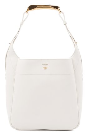 Женская сумка bianca TOM FORD белого цвета по цене 256500 руб., арт. L1490T-LCL203 | Фото 1 Женская сумка bianca TOM FORD белого цвета, арт. L1490T-LCL203 | Фото 1 (Материал: Натуральная кожа; Размер: medium; Ошибки технического описания: Нет ширины; Сумки-технические: Сумки top-handle)