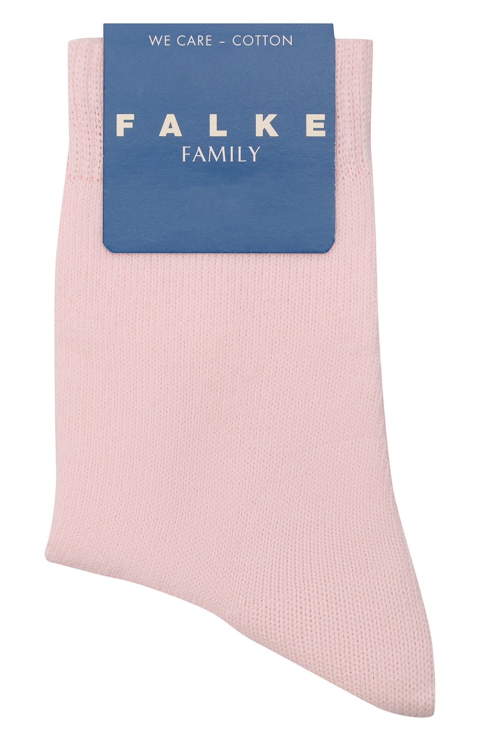 Детские хлопковые носки FALKE светло-розового цвета, арт. 12998. | Фото 1 (Материал: Текстиль, Хлопок; Кросс-КТ: Носки)