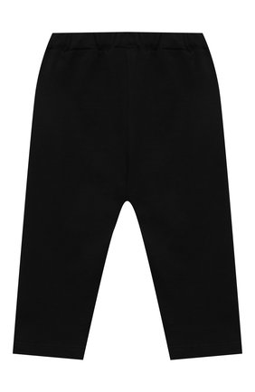 Детские хлопковые леггинсы BALMAIN черного цвета по цене 19950 руб., арт. 6P6880 | Фото 2 Детские хлопковые леггинсы BALMAIN черного цвета, арт. 6P6880 | Фото 2 (Материал внешний: Хлопок; Ростовка одежда: 12 мес | 80 см, 18 мес | 86 см, 24 мес | 92 см, 36 мес | 98 см, 9 мес | 74 см)