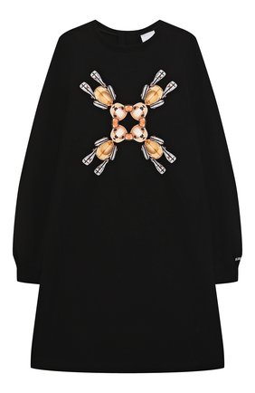 Детское хлопковое платье BURBERRY черного цвета по цене 29950 руб., арт. 8045204 | Фото 1 Детское хлопковое платье BURBERRY черного цвета, арт. 8045204 | Фото 1 (Материал внешний: Хлопок; Рукава: Длинные; Девочки Кросс-КТ: Платье-одежда; Случай: Повседневный; Ростовка одежда: 10 - 11 лет | 140 - 146см, 12 лет | 152 см, 16 лет | 164 см, 3 года | 98 см, 4 года | 104 см, 6 лет | 116 см, 8 лет | 128 см)