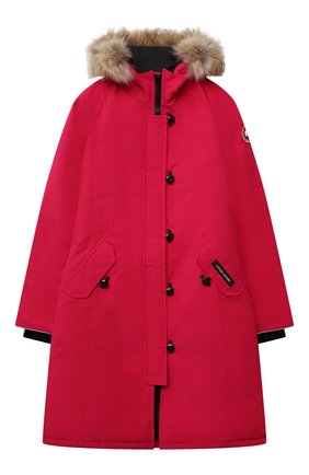 Детского пуховая парка brittania CANADA GOOSE фуксия цвета по цене 66100 руб., арт. 4593Y | Фото 1 Детского пуховая парка brittania CANADA GOOSE фуксия цвета, арт. 4593Y | Фото 1 (Материал утеплителя: Пух и перо; Материал внешний: Синтетический материал; Материал подклада: Синтетический материал; Рукава: Длинные; Кросс-КТ: Сезон: зима; Ростовка одежда: 13 - 15 лет | 158 см, 10 - 11 лет | 140 - 146см, 8 лет | 128 см)