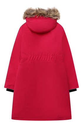 Детского пуховая парка brittania CANADA GOOSE фуксия цвета по цене 66100 руб., арт. 4593Y | Фото 2 Детского пуховая парка brittania CANADA GOOSE фуксия цвета, арт. 4593Y | Фото 2 (Материал утеплителя: Пух и перо; Материал внешний: Синтетический материал; Материал подклада: Синтетический материал; Рукава: Длинные; Кросс-КТ: Сезон: зима; Ростовка одежда: 13 - 15 лет | 158 см, 10 - 11 лет | 140 - 146см, 8 лет | 128 см)