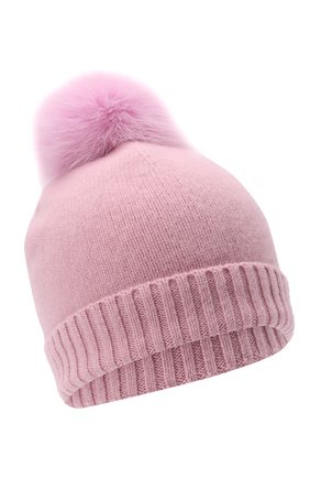Детского кашемировая шапка GIORGETTI CASHMERE розового цвета по цене 11300 руб., арт. MB1693/TU/12A | Фото 1 Детского кашемировая шапка GIORGETTI CASHMERE розового цвета, арт. MB1693/TU/12A | Фото 1 (Материал: Кашемир, Шерсть)