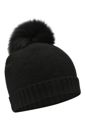 Детского кашемировая шапка GIORGETTI CASHMERE черного цвета по цене 11300 руб., арт. MB1693/TU/12A | Фото 1 Детского кашемировая шапка GIORGETTI CASHMERE черного цвета, арт. MB1693/TU/12A | Фото 1 (Материал: Кашемир, Шерсть)