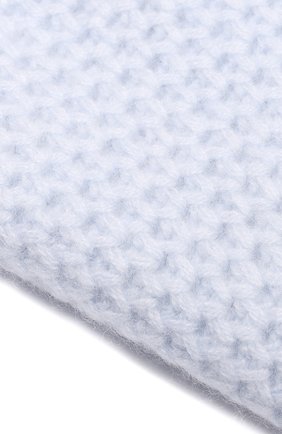 Детский кашемировый шарф GIORGETTI CASHMERE голубого цвета, арт. MB1696/4A | Фото 2 (Материал: Кашемир, Шерсть, Текстиль)