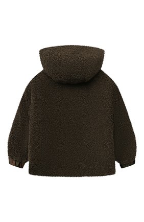 Детского куртка IL GUFO хаки цвета по цене 29300 руб., арт. A21GM357PE015/5A-8A | Фото 2 Детского куртка IL GUFO хаки цвета, арт. A21GM357PE015/5A-8A | Фото 2 (Материал подклада: Синтетический материал; Рукава: Длинные; Материал внешний: Синтетический материал; Кросс-КТ: комбинированные, Сезон: демисезон; Ростовка одежда: 4 года | 104 см, 5 лет | 110 см, 7 лет | 122 см)