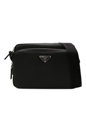 Мужская кожаная сумка PRADA черного цвета по цене 0 руб., арт. 2VH138-9Z2-F0002-OOO | Фото 5 Мужская кожаная сумка PRADA черного цвета, арт. 2VH138-9Z2-F0002-OOO | Фото 5 (Материал: Натуральная кожа; Ремень/цепочка: На ремешке; Размер: small)