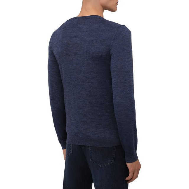 Шерстяной пуловер BOSS 50378576, цвет разноцветный, размер 46 - фото 4