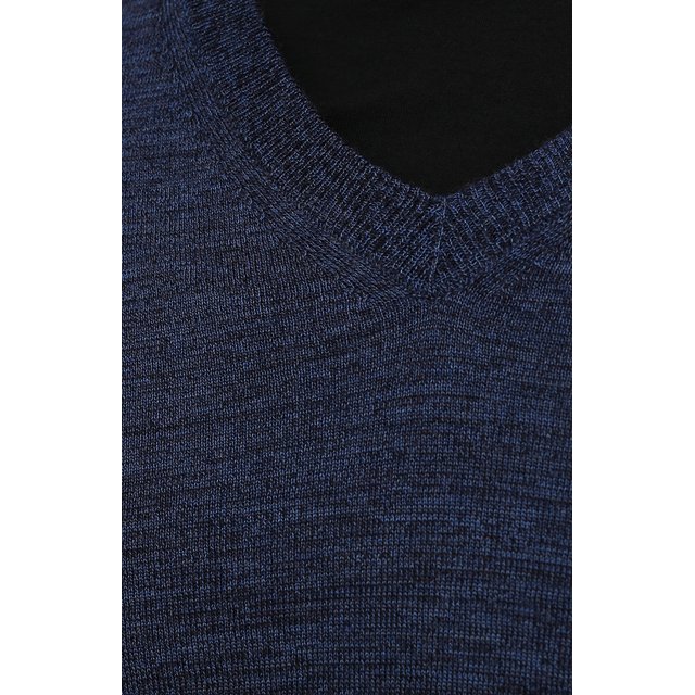 Шерстяной пуловер BOSS 50378576, цвет разноцветный, размер 46 - фото 5