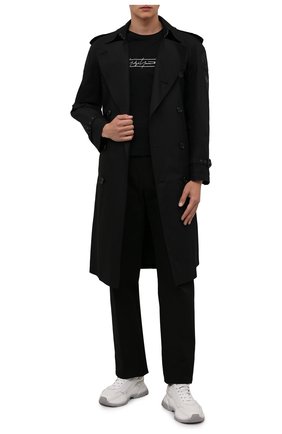 Мужская хлопковый лонгслив YOHJI YAMAMOTO черного цвета по цене 22300 руб., арт. HX-T83-984 | Фото 2 Мужская хлопковый лонгслив YOHJI YAMAMOTO черного цвета, арт. HX-T83-984 | Фото 2 (Рукава: Длинные; Материал внешний: Хлопок; Длина (для топов): Стандартные; Принт: С принтом; Стили: Панк)